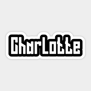 Charlotte Sticker